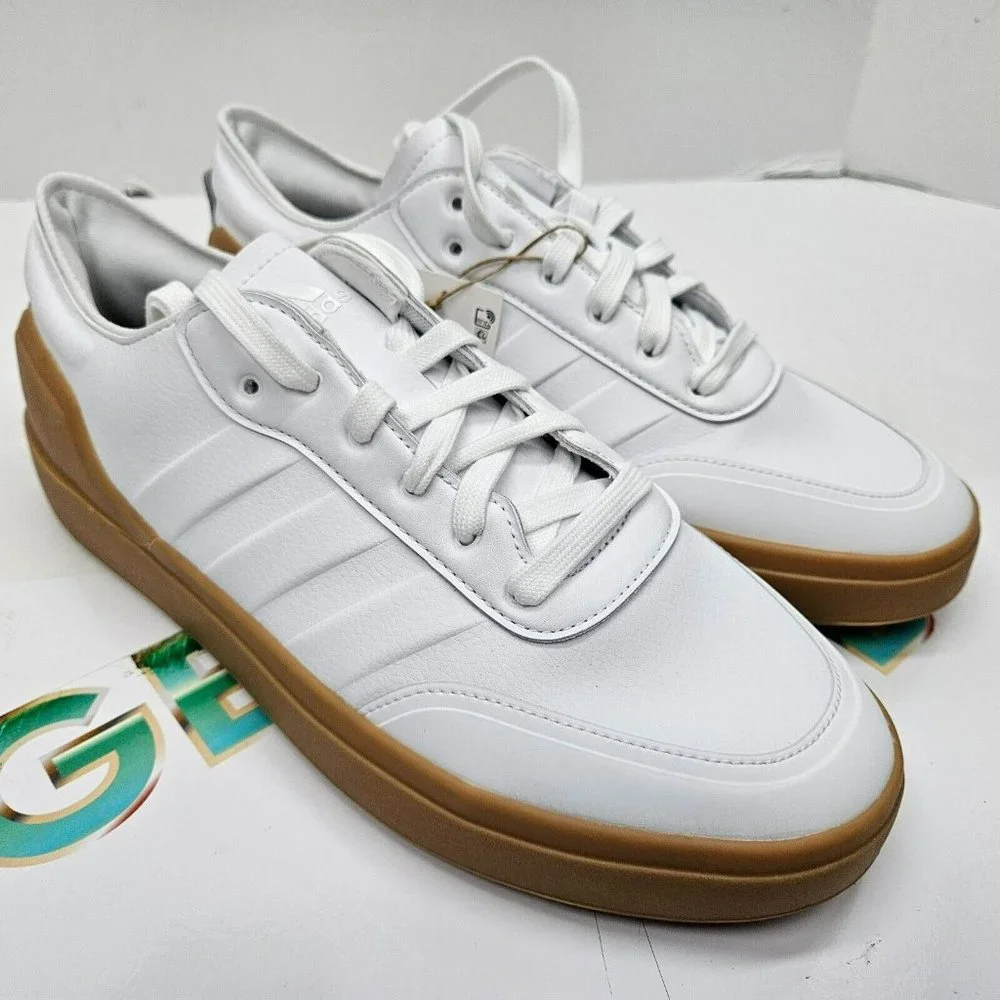 Adidas Court Revival Low White Gum Men’s Shoes White Gum HP2601 - Picture 2 of 7